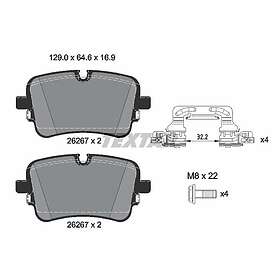Textar Bromsbeläggssats, skivbroms 2626701