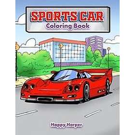 Harper Hall: Sportscar Coloring