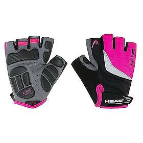 Head Bike 8506 Short Gloves Svart,Rosa XL Kvinna