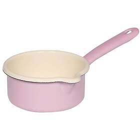 Riess Kastrull emalj Rosa 0,5l Ø12 cm