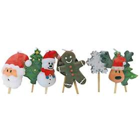 ScrapCooking Tårtljus Jul 8-pack