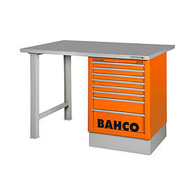 Bahco Arbetsbänk 1495K6CWB18TS 6 lådor 1800 mm orange stål