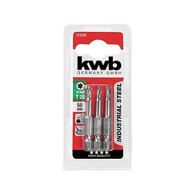 KWB Bits Industri 1/4'' T20 50mm 3-pack