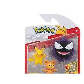 Bandai - Pokémon - Pack 4 Figurines Pokémon translucides - Bulbizarre,  Pikachu, Salamèche & Carapuce - Figurines Pokemon 8cm - JW2798 : :  Jeux et Jouets