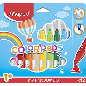 Maped Tuschpennor Jumbo 12-pack