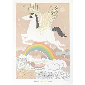 Majvillan Poster 50x70 Rainbow