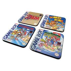 Hole in the Wall Nintendo: Game Boy Classic Collection 4 Coaster Set