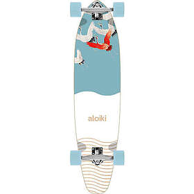 Komplett Aloiki Kicktail Longboard (Sumie) Blå