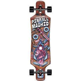 Madrid Longboard Tech Series 41" X 9.75" - Roues Requin, Trucks Calibre X, Abec 9