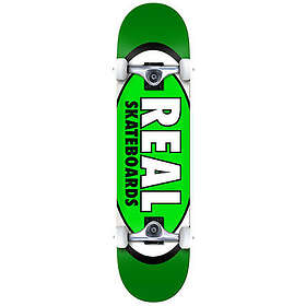 Real Classic Oval Komplett Skateboard (Vert) Grön 8"