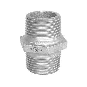 Georg-Fischer Georg-Fischer Hexagon nipple galvanized 3/8