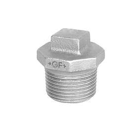 Georg-Fischer Plug beaded galvanized 3/4