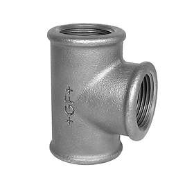 Georg-Fischer Tee black 1/2 x 1/2 x 3/8