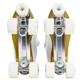 Roller Skate Shoes Patins à roulettes Chaussures de skateboard réglables  pour femme avec roulettes (34, blanc argent) : : Sports et Loisirs