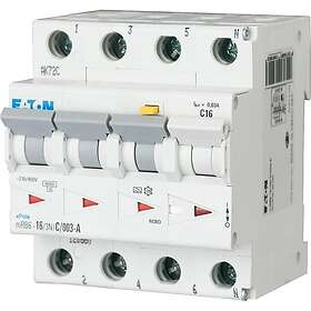 Eaton Mrb6-10/3n/c/003-a combined residual circuit and miniature