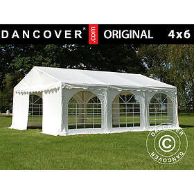 Dancover Partytält Festtält Original 4x6m PVC, Vit