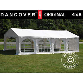 Dancover Partytält Festtält Original 4x8m PVC, Vit