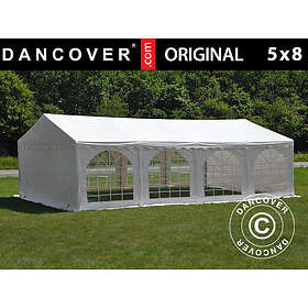 Dancover Partytält Festtält Original 5x8m PVC, Vit