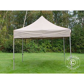 Dancover Snabbtält Depåtält Easy-up tält Eventtält Partytält FleXtents PRO 3x3m Latte