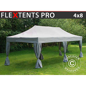 Dancover Snabbtält Depåtält Easy-up tält Eventtält Partytält FleXtents PRO 4x8m 