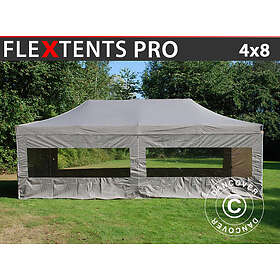 Dancover Snabbtält Depåtält Easy-up tält Eventtält Partytält FleXtents PRO 4x8m 