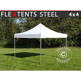 Dancover Snabbtält Depåtält Easy-up tält Eventtält Partytält FleXtents Steel 4x4