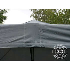 Dancover Snabbtält Depåtält Easy-up tält Eventtält Partytält FleXtents Xtreme 50 4x4m Grå