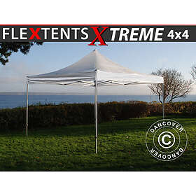 Dancover Snabbtält Depåtält Easy-up tält Eventtält Partytält FleXtents Xtreme 50 4x4m Transparent