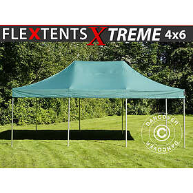 Dancover Snabbtält Depåtält Easy-up tält Eventtält Partytält FleXtents Xtreme 50 4x6m Grön