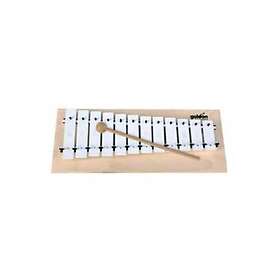 Goldon Chromatic Metallophone 12 White