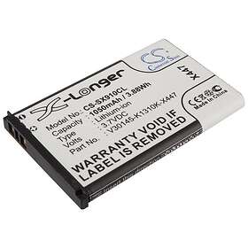 Batteri till Siemens V30145-K1310K-X447, Gigaset SL910 m.fl. 1050mAh, 3,7V