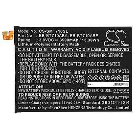 Batteri till Samsung Galaxy Tab S2 8.0, 3500mAh, 3.8V