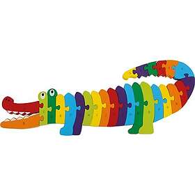 Small Foot Wooden ABC Crocodile Puzzle 26dlg. Trä