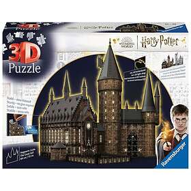 Ravensburger Hogwarts Castle Great Hall Night Edition 540p 3D pusselspel