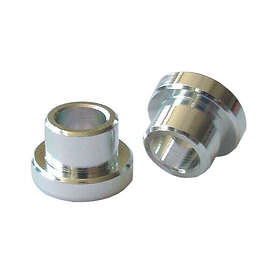 XLC Rs-x01 Shock Eyelet Bushings Silver 8 x 12 x 25,4 mm