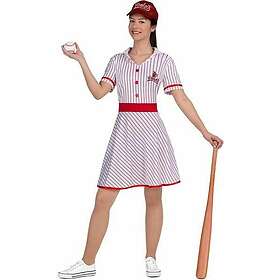 Maskeraddräkt vuxna My Other Me Baseball Vintage Röd L