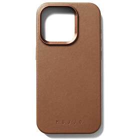 Mujjo Full Leather Case (Apple iPhone 15 Pro) Blå