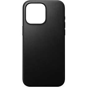 Nomad Modern Leather Case (iPhone 15 Pro Max) Svart