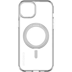 Decoded Recycled Plastic Loop Stand Back Cover (iPhone 15 Plus) Transparent