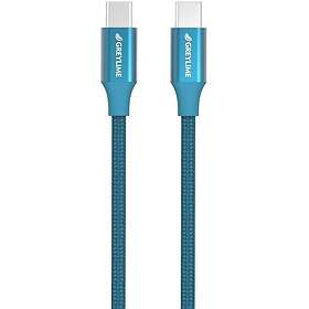 GreyLime Braided USB-C to 60W Beige 1 meter