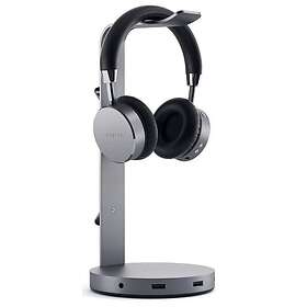 Satechi Aluminum Headphone Stand with built in USB Hub