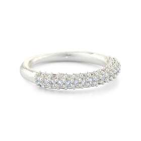 Pure by Nat Ring Silver Zircon