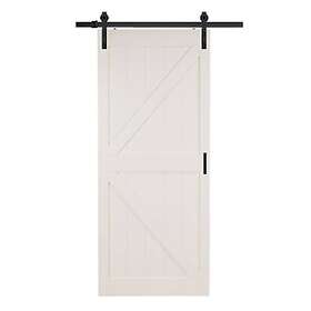 Mirror Line Ladugårdsdörr Loft Vit 914 mm 103