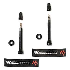 Units Technomousse Tubeless Valves 2 Svart 55 mm