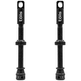 Töls Tubeless Valves Kit Svart 60 mm