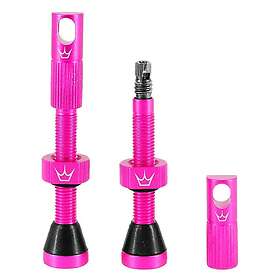 Chris King Peaty´s Tubeless Valves Rosa 42 mm