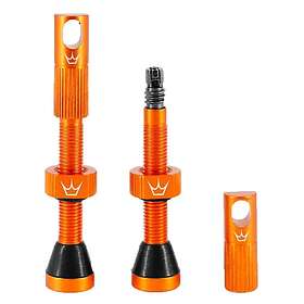 Chris King Peaty´s Tubeless Valves Orange 60 mm