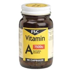 FSC Vitamin A 7500IU 90 Capsules