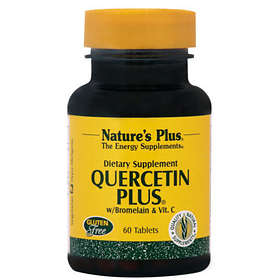 Nature's Plus Quercetin Plus with Vitamin C Bromelain 60 Tablets