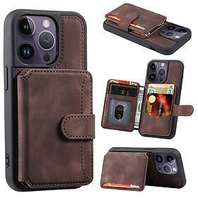 Trolsk Wallet with Kickstand (iPhone 15 Pro Max) Svart